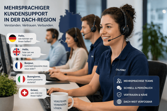 Mehrsprachiger Kundensupport in der DACH-Region